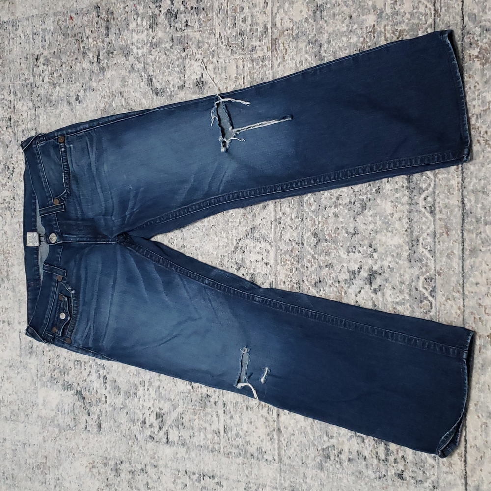 COPY - True Religion Rainbow Ricky Ripp distressed Jean's